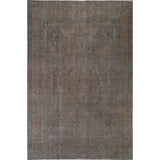 Vintage Over-dyed Tabriz Persian Wool Area Rug Hand-knotted Carpet - 7'10" x 10'5"