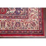 Vintage Sarouk Floral Handmade Wool Persian Area Rug - 13'6" x 9'0"