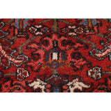 Vintage Traditional Heriz Persian Area Rug Handmade Wool Carpet - 7'2" x 8'9"