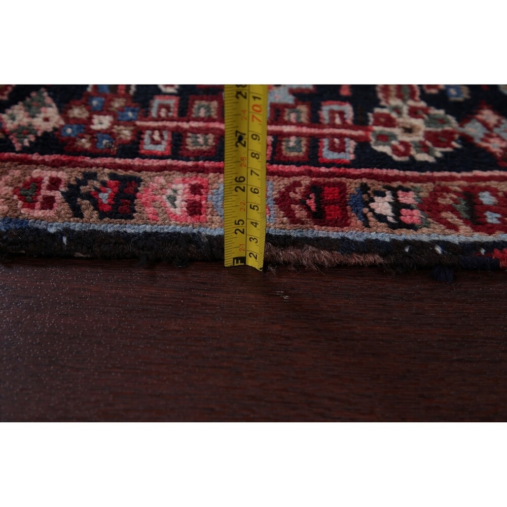 Vintage Traditional Heriz Persian Oriental Hand Knotted Wool Area Rug - 11'7" x 7'10"