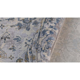 Vintage Zinnia Light Grey Blue Rug