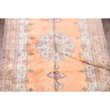 Vinttage Yahyali Turkish Oriental Geometric Hand Knotted Area Rug - 10' x 6'3"