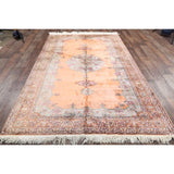 Vinttage Yahyali Turkish Oriental Geometric Hand Knotted Area Rug - 10' x 6'3"