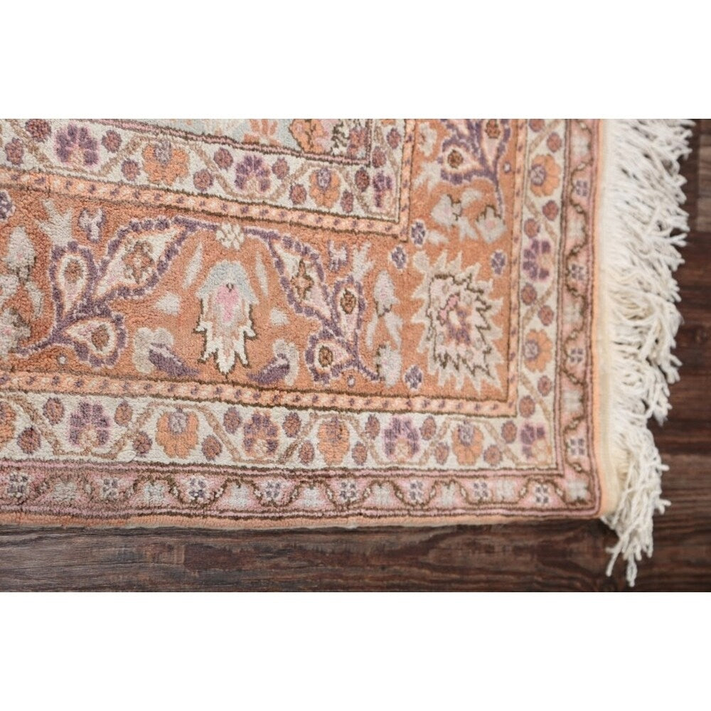 Vinttage Yahyali Turkish Oriental Geometric Hand Knotted Area Rug - 10' x 6'3"