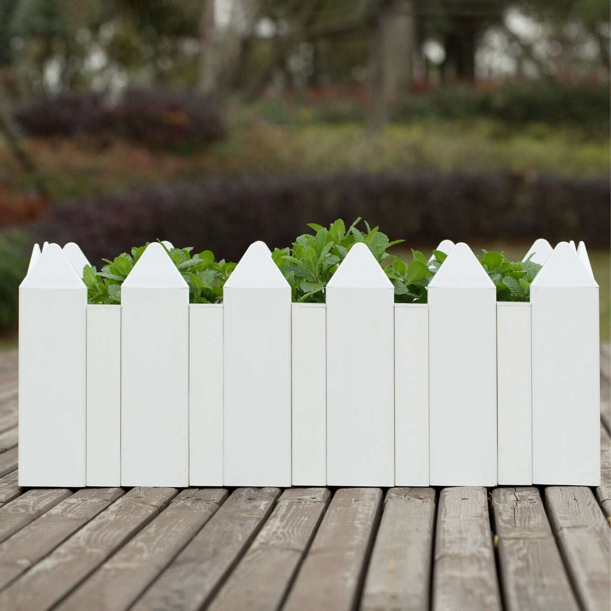Vinyl Planter Box Garden Bed Flower Pot