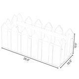 Vinyl Planter Box Garden Bed Flower Pot