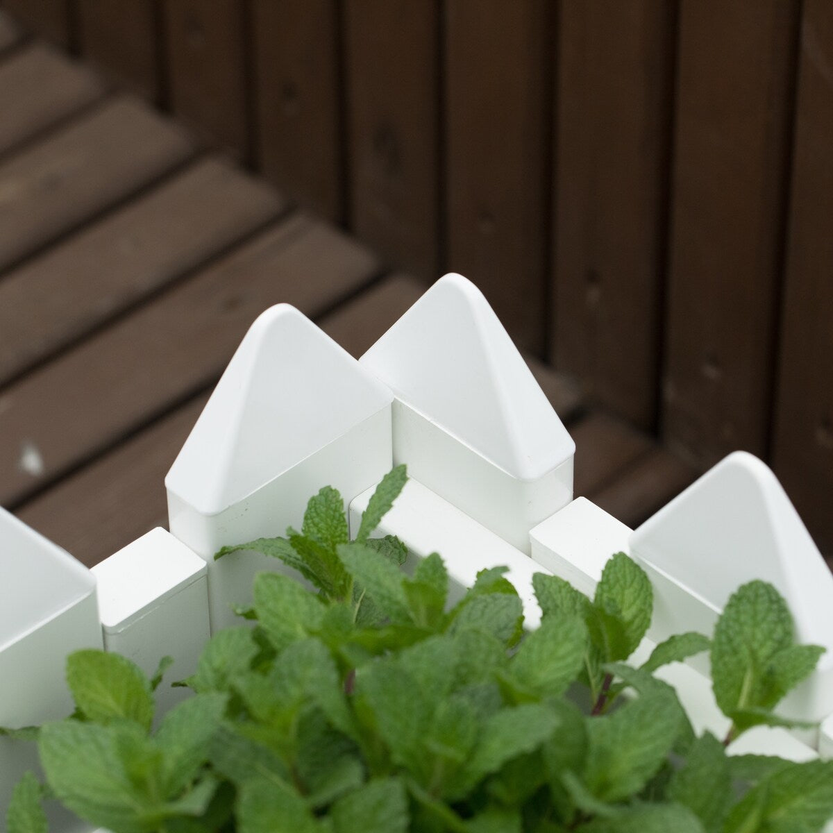 Vinyl Planter Box Garden Bed Flower Pot