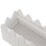 Vinyl Planter Box Garden Bed Flower Pot
