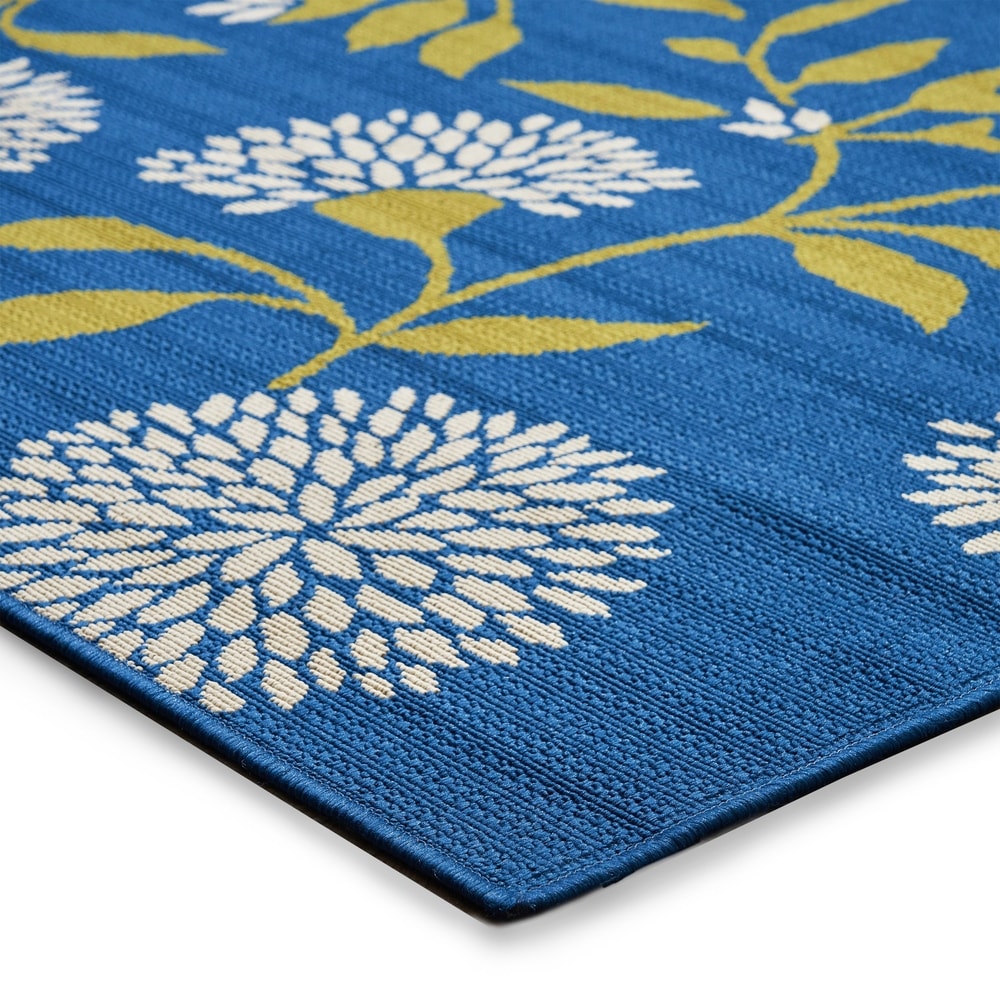 Christopher Knight Home Viola Outdoor Floral Area Rug
