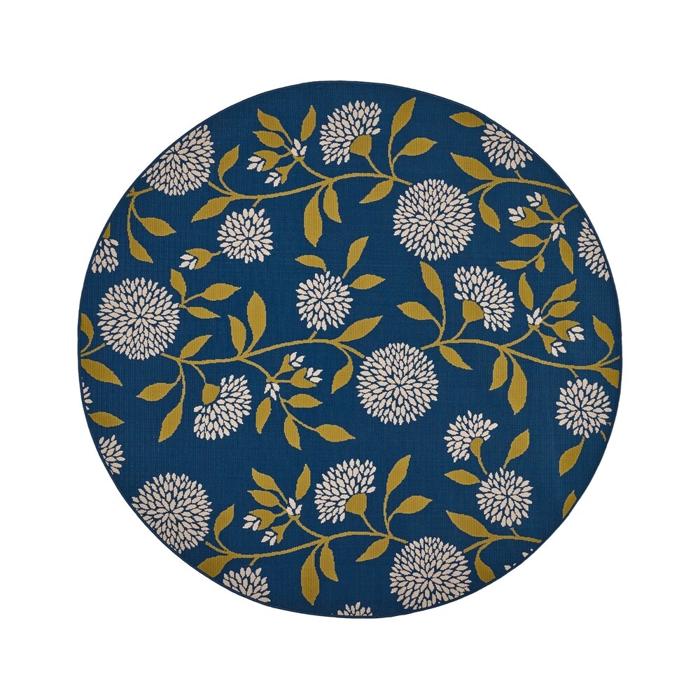Christopher Knight Home Viola Outdoor Floral Area Rug