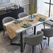 Violet Linen Boutique Zebra Patern Polyester Table Runner