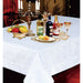 Violet Linen Princess Zig Zag Vertical Stripes Chevron Tablecloth