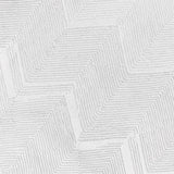 Violet Linen Princess Zig Zag Vertical Stripes Chevron Tablecloth