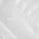 Violet Linen Princess Zig Zag Vertical Stripes Chevron Tablecloth