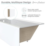 Virage 60" x 30" Alcove Bathtub with Apron