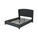 Virago Upholstered Low-profile King Platform Bed by Christopher Knight Home
