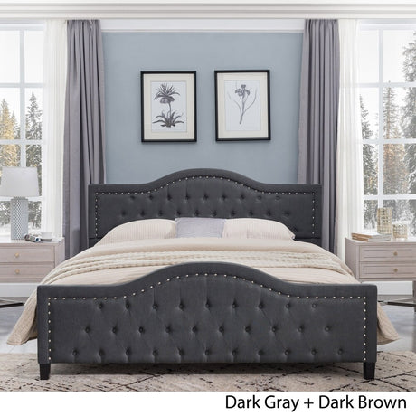 Virgil Traditional Queen-Sized Bed Frame by Christopher Knight Home