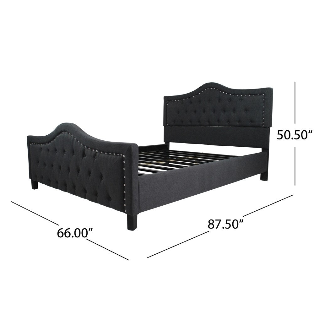 Virgil Traditional Queen-Sized Bed Frame by Christopher Knight Home