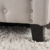 Virgil Queen-size Upholstered Tufted Bed by Christopher Knight Home