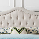 Virgil Queen-size Upholstered Tufted Bed by Christopher Knight Home