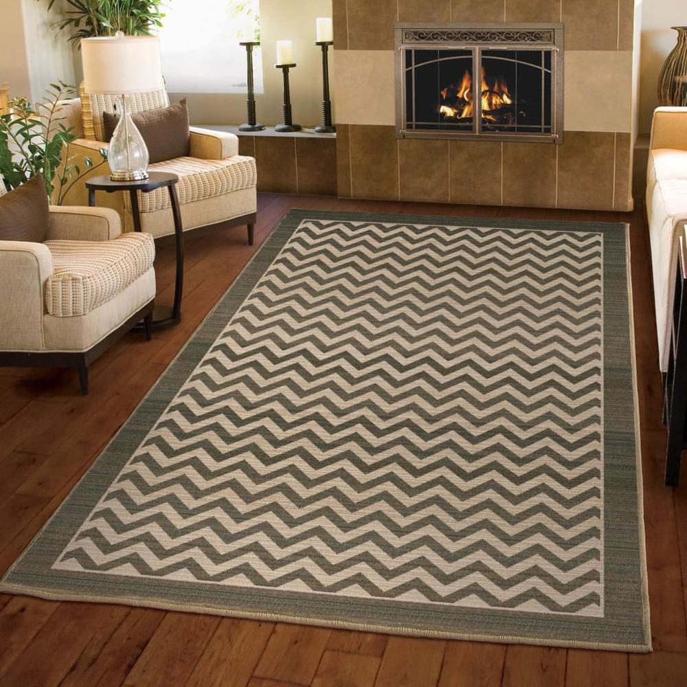 Orian Rugs Montage Chevron Stripe