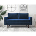Viva Velvet 2-seater Euro-style Loveseat