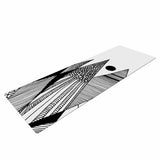 Viviana Gonzalez "Patterns In The Mountains II" Yoga Mat - Black