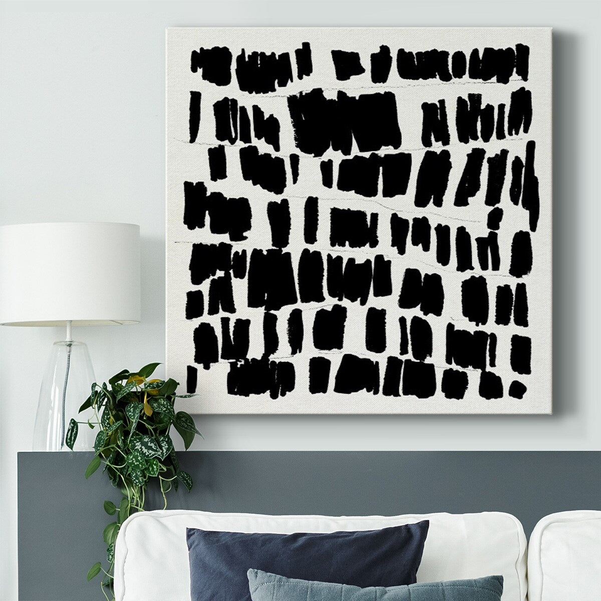 Vivid Marks III-Gallery Wrapped Canvas