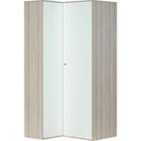 Voelkel Spot Collection White/Grey Corner Wardrobe