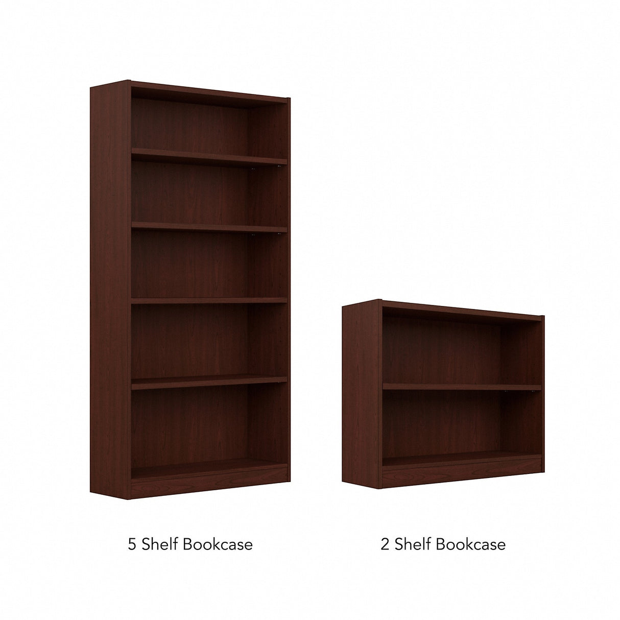 Universal 2 Shelf Bookcase Set of 2 by Bush Furniture