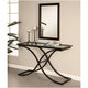 Copper Grove Liatris Black Finished Wall Mirror - A/N
