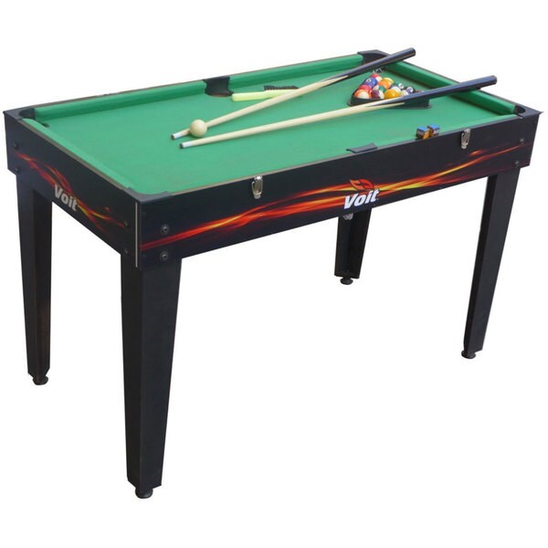 Voit 48" 4 in 1 Table Game Foosball Air Hockey Pool Basketball