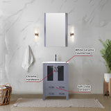 Volez 24 in W x 18.25 in D Bath Vanity