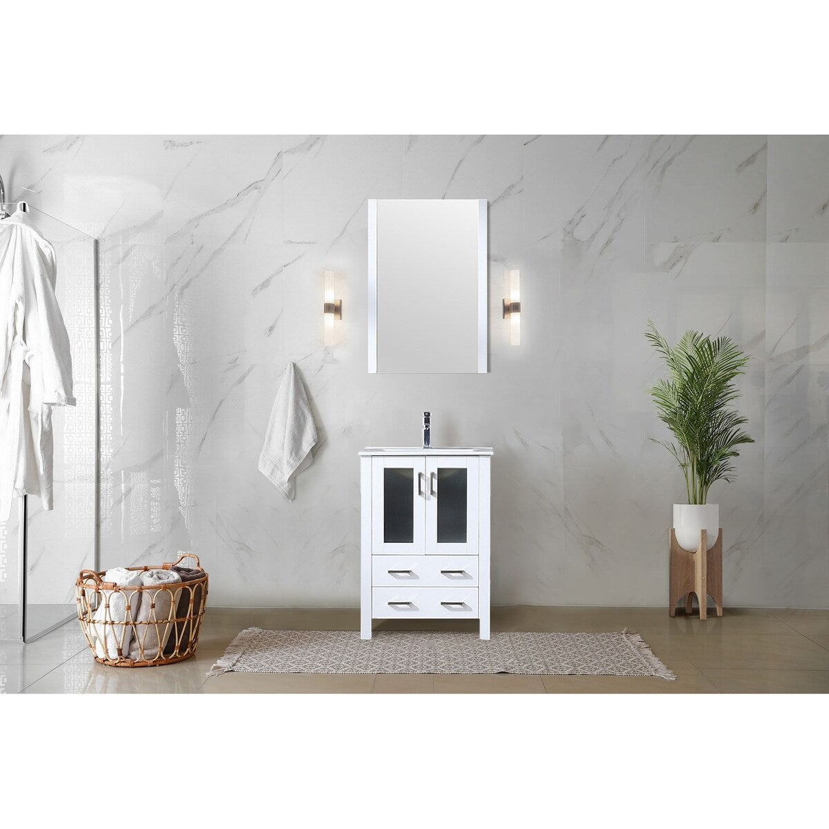 Volez 24 in W x 18.25 in D Bath Vanity