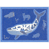 W Whale-WILBAS99996 Framed Print 10.75"x14.75" by Willow Bascom