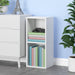 Way Basics 2 Tier Display Case Storage Cube Unit (Tool-free Assembly)