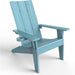 WINSOON All Weather HIPS Outdoor Adirondack Chairs with Cup-Holder Set of 8