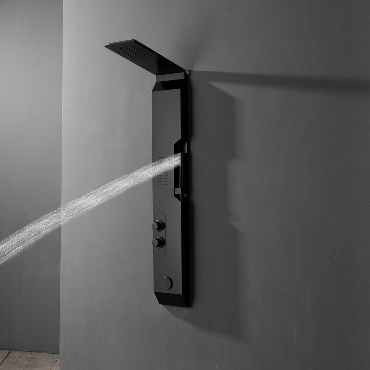 WIZ 1-Jet Rainfall Modern Shower Panel System