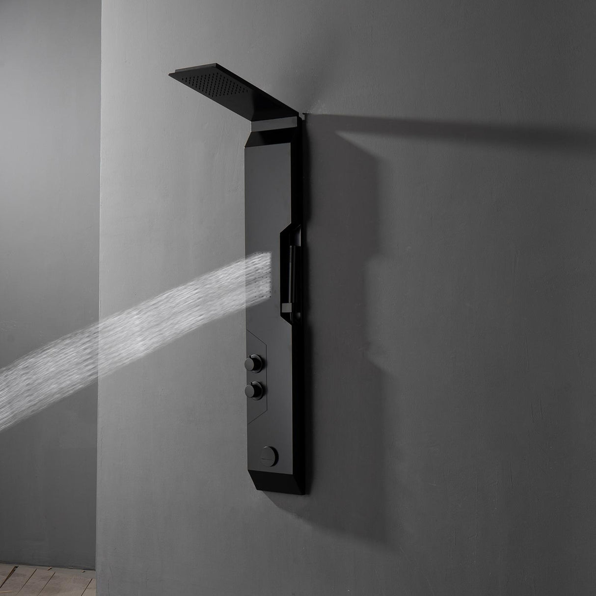 WIZ 1-Jet Rainfall Modern Shower Panel System