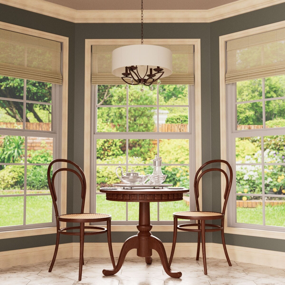 WM366 11/16-in D x 2-1/4-in W x 96-in L Americraft Solid Hardwood Stain Grade Colonial Casing Moulding