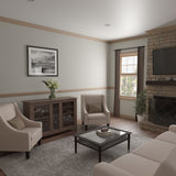 WM366 11/16-in D x 2-1/4-in W x 96-in L Americraft Solid Hardwood Stain Grade Colonial Casing Moulding