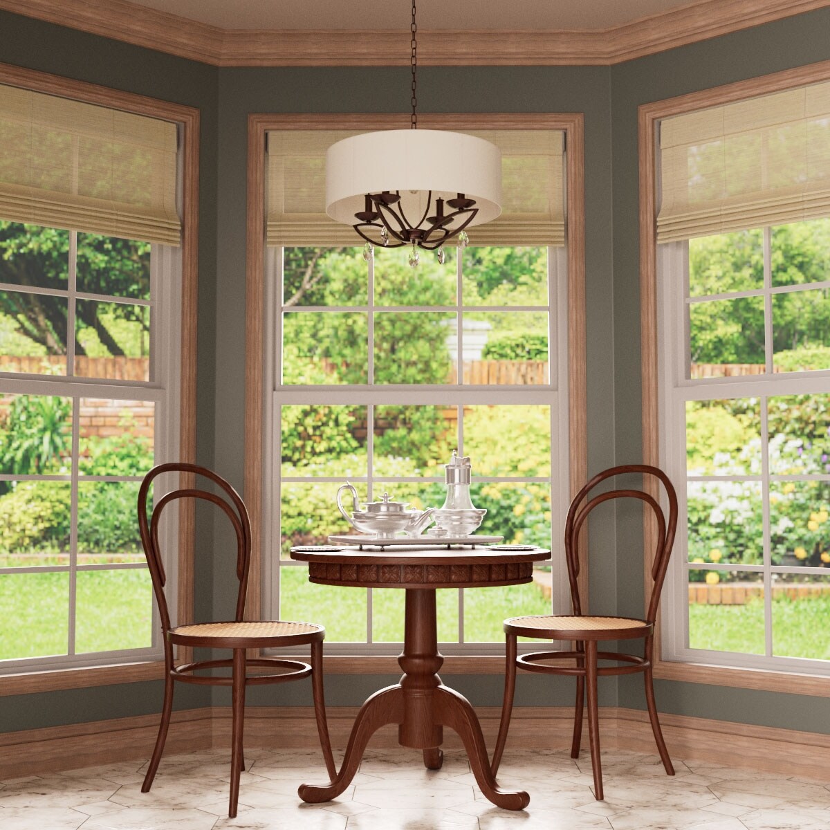 WM366 11/16-in D x 2-1/4-in W x 96-in L Americraft Solid Hardwood Stain Grade Colonial Casing Moulding