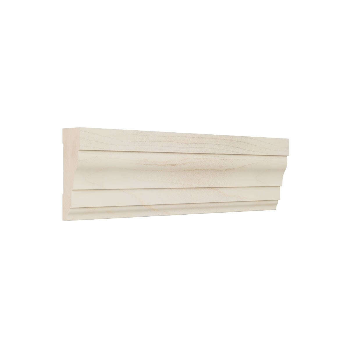 WM366 11/16-in D x 2-1/4-in W x 96-in L Americraft Solid Hardwood Stain Grade Colonial Casing Moulding