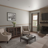 WM366 11/16-in D x 2-1/4-in W x 96-in L Americraft Solid Hardwood Stain Grade Colonial Casing Moulding