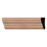 WM366 11/16-in D x 2-1/4-in W x 96-in L Americraft Solid Hardwood Stain Grade Colonial Casing Moulding