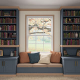 WM366 11/16-in D x 2-1/4-in W x 96-in L Americraft Solid Hardwood Stain Grade Colonial Casing Moulding