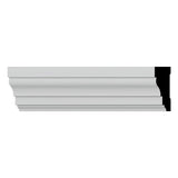 WM366 11/16-in D x 2-1/4-in W x 96-in L Americraft Solid Hardwood Stain Grade Colonial Casing Moulding