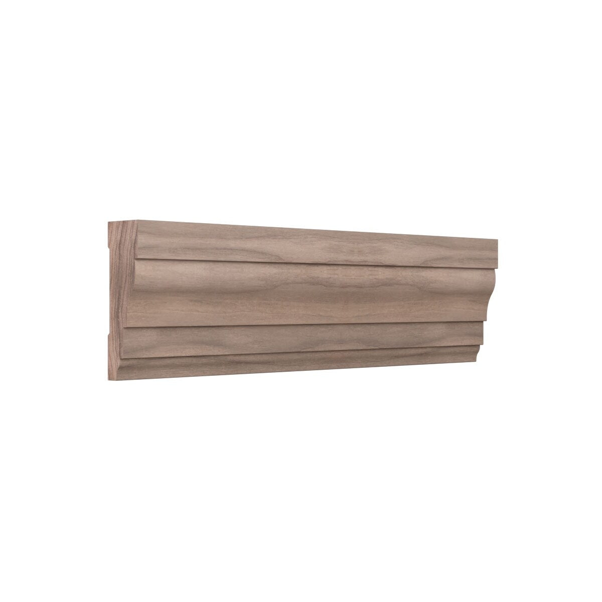 WM366 11/16-in D x 2-1/4-in W x 96-in L Americraft Solid Hardwood Stain Grade Colonial Casing Moulding