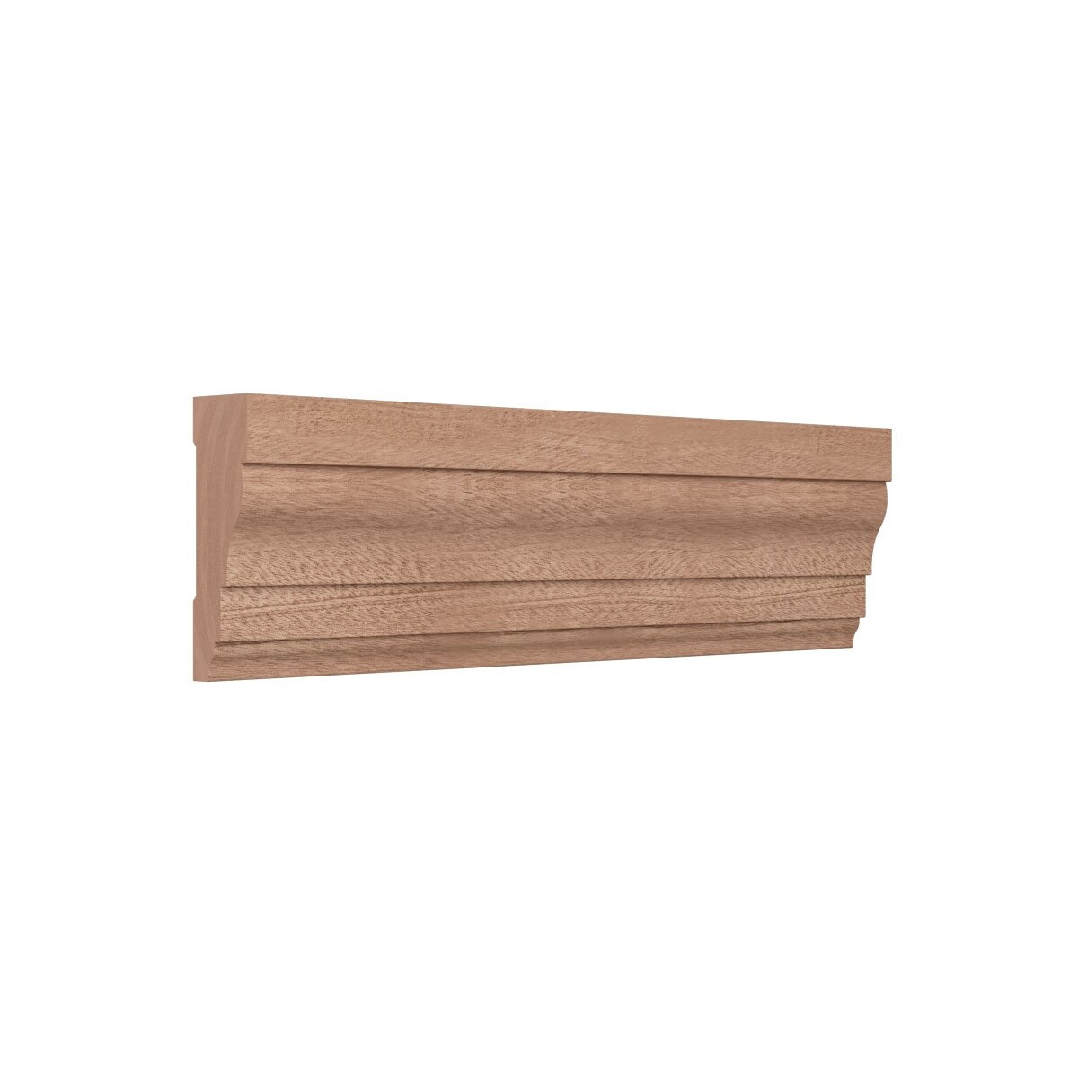 WM366 11/16-in D x 2-1/4-in W x 96-in L Americraft Solid Hardwood Stain Grade Colonial Casing Moulding