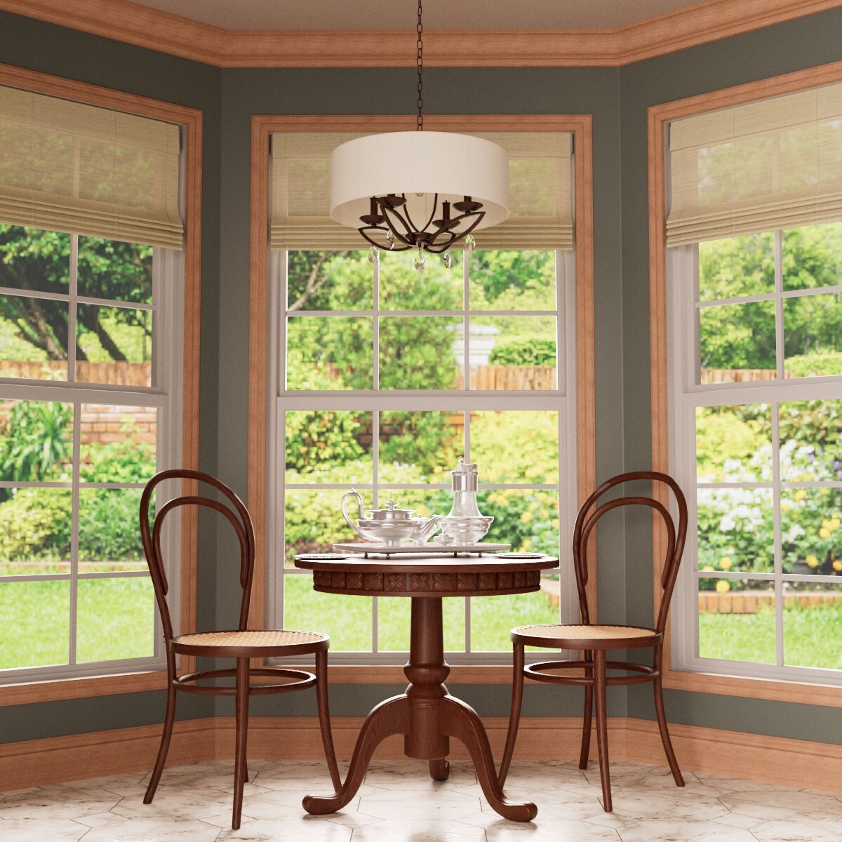 WM366 11/16-in D x 2-1/4-in W x 96-in L Americraft Solid Hardwood Stain Grade Colonial Casing Moulding